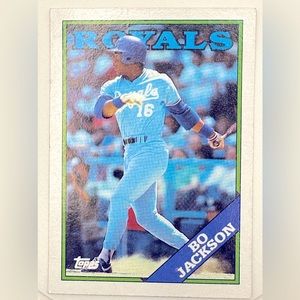 Bo Jackson tops error card